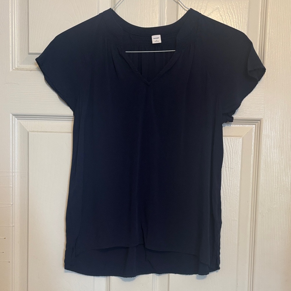 Old Navy Dark Blue Women's Blouse